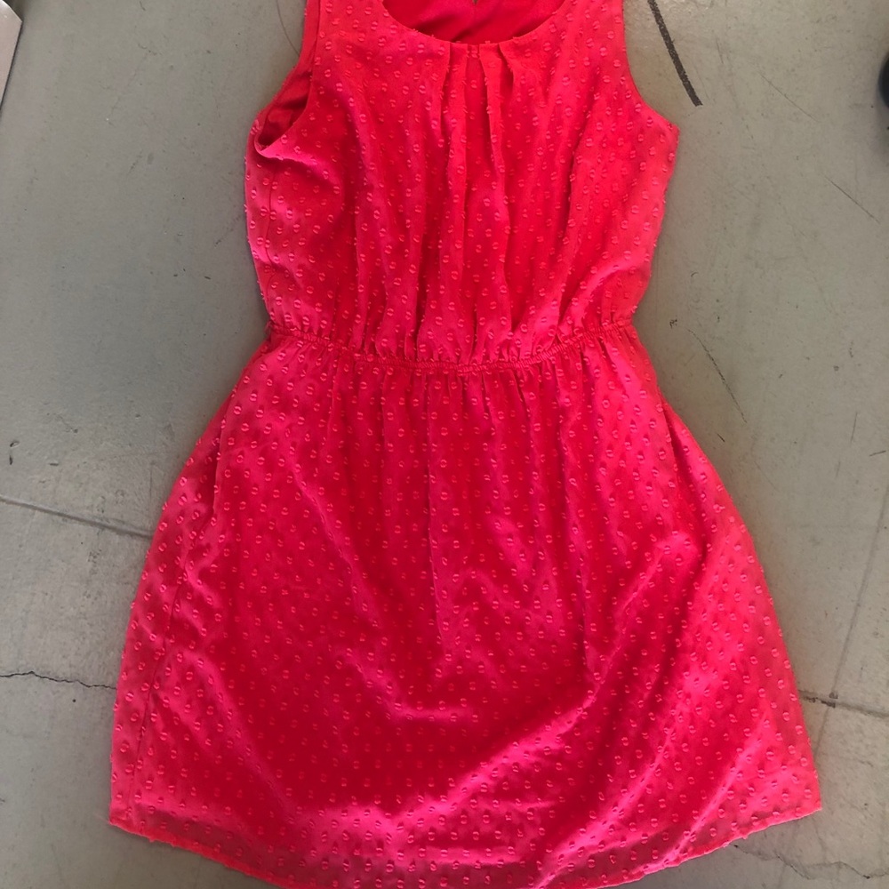 Pink casual dress